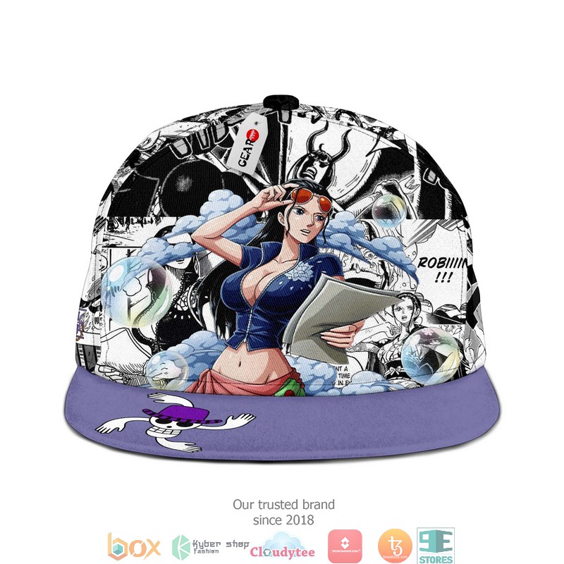 Nico_Robin_One_Piece_Anime_Mix_Manga_Snapback_hat