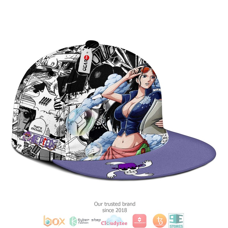 Nico_Robin_One_Piece_Anime_Mix_Manga_Snapback_hat_1