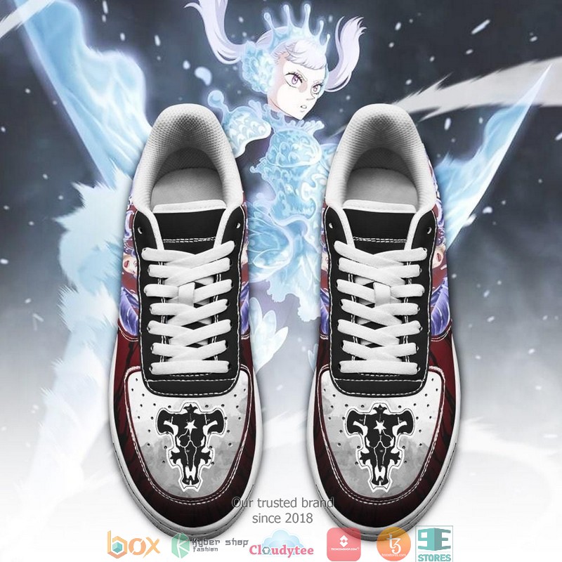 Noelle_Silva_Black_Bull_Knight_Black_Clover_Anime_Nike_Air_Force_Sneaker_Shoes_1
