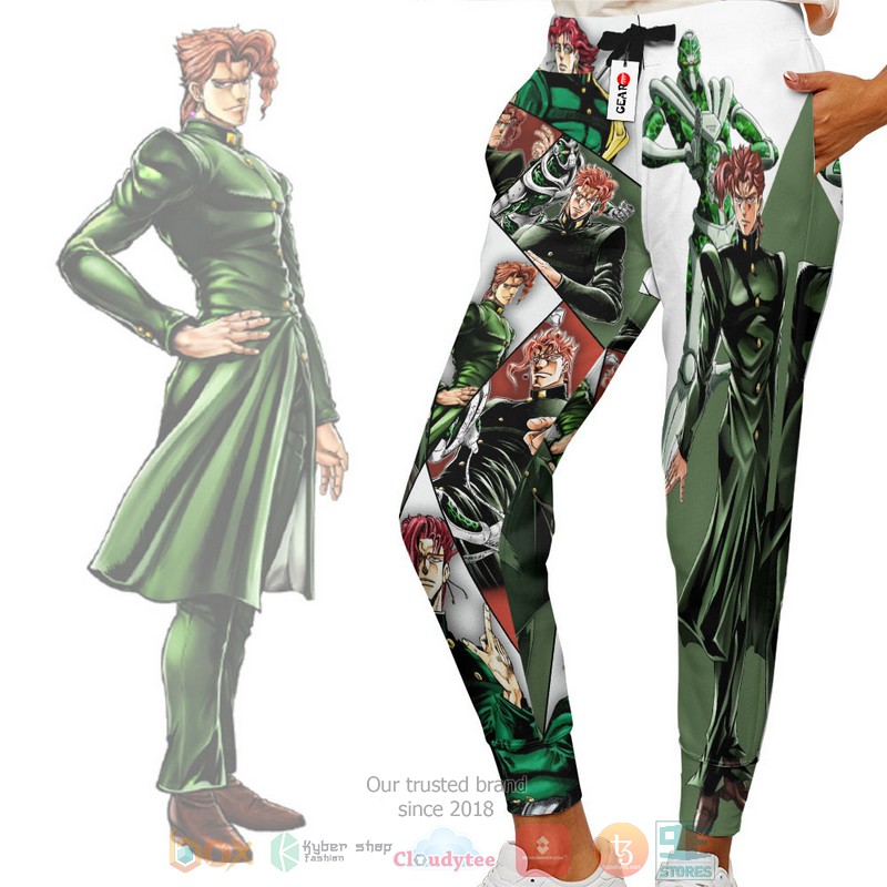 Noriaki_Kakyoin_Anime_JoJo_Adventure_Jogger_longpants_1