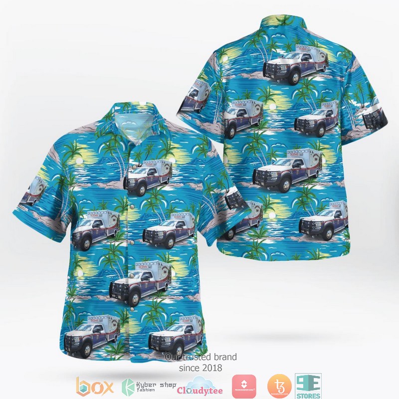 North_Carolina_Davie_County_EMS_Hawaii_3D_Shirt