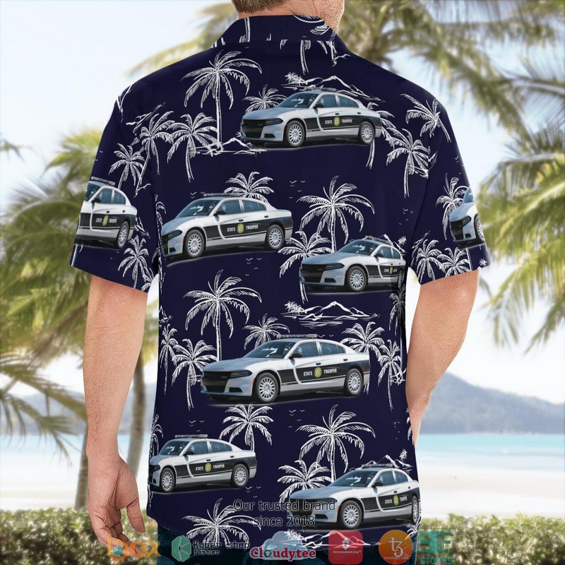 North_Carolina_Highway_Patrol_Dodge_Charger_sedan_Hawaii_3D_Shirt_1