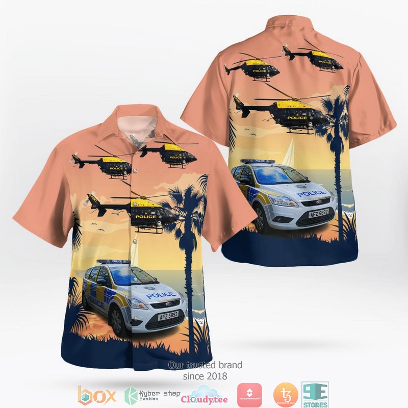 Northern_Ireland_Police_Service_of_Northern_Ireland_Car_And_Eurocopter_EC_145_C2_Helicopter_3D_Hawaii_Shirt