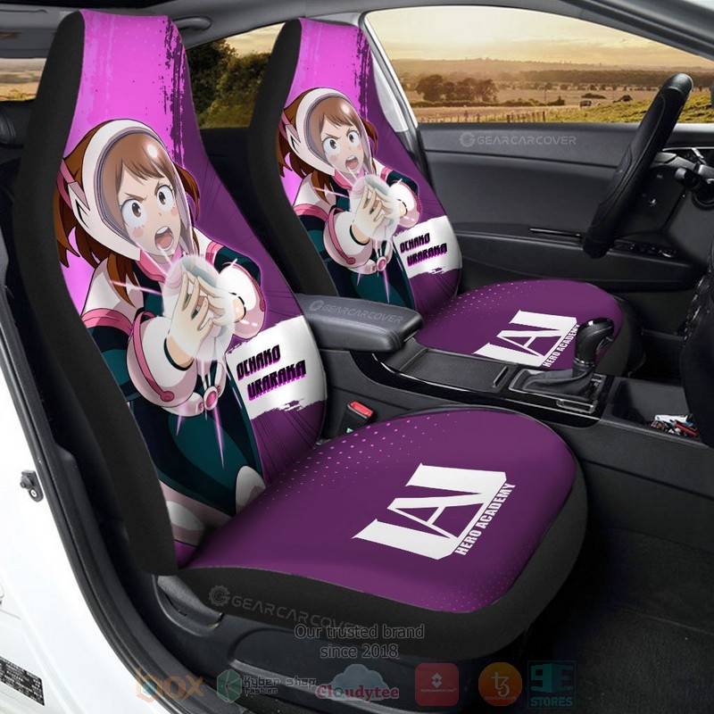 Ochaco_Uraraka_My_Hero_Academia_Anime_Car_Seat_Cover