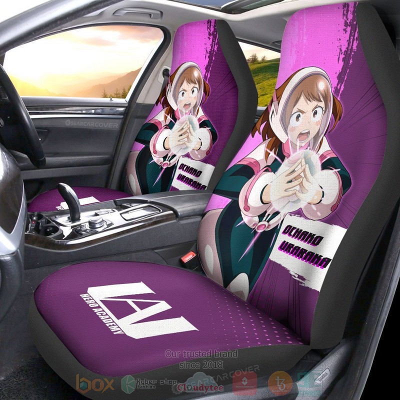 Ochaco_Uraraka_My_Hero_Academia_Anime_Car_Seat_Cover_1