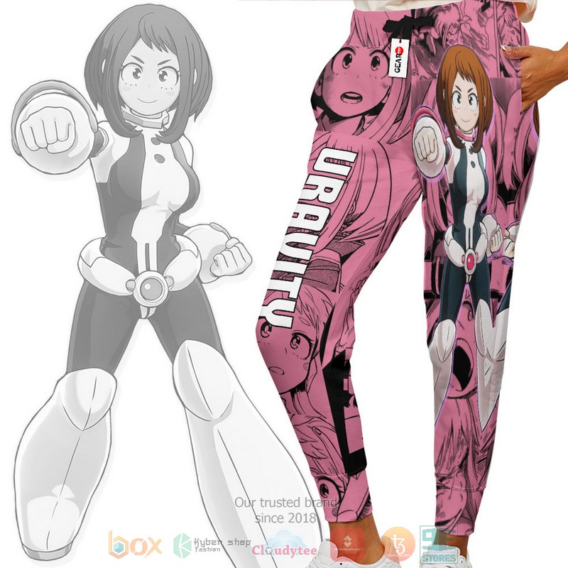 Ochako_Uraraka_Anime_My_Hero_Academia_Jogger_longpants_1