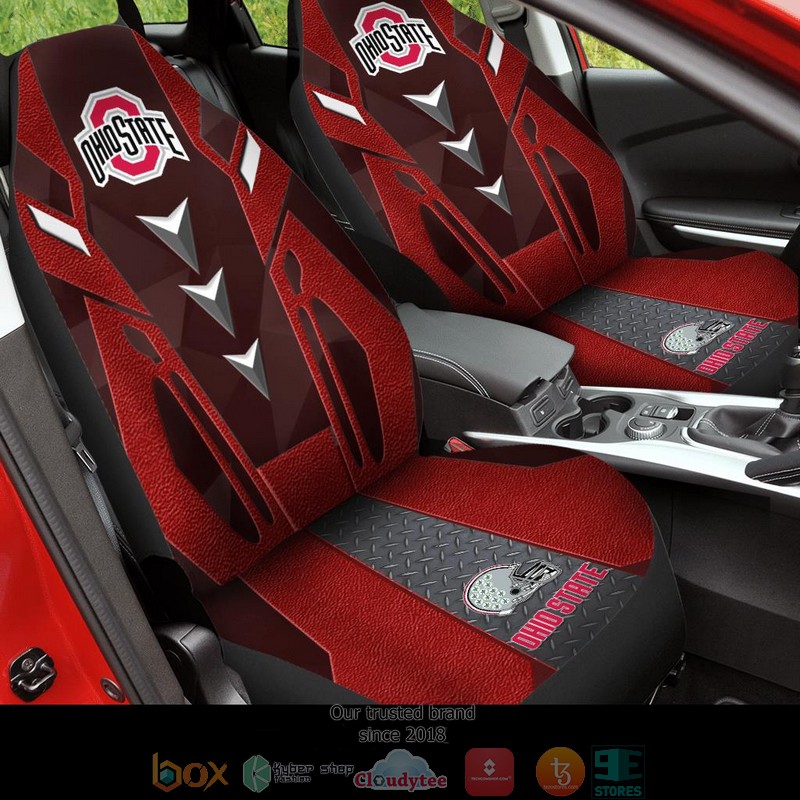 Ohio_State_Buckeyes_NCAA_red_Car_Seat_Covers_1