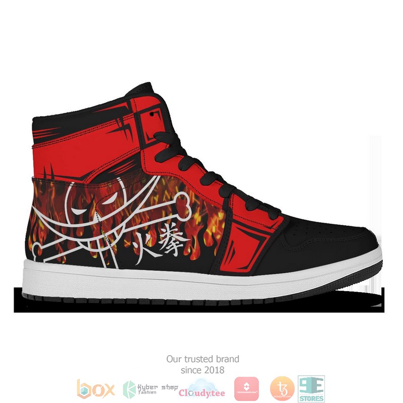 One_Piece_Ace_Air_Jordan_high_top_shoes_1