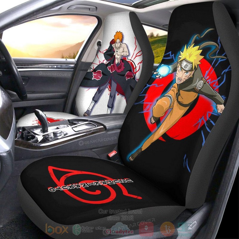 Pain_and_Naruto_Naruto_Anime_Car_Seat_Cover_1