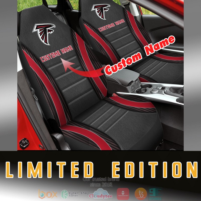 Personalized_Atlanta_Falcons_Red_Black_Car_Seat_Covers