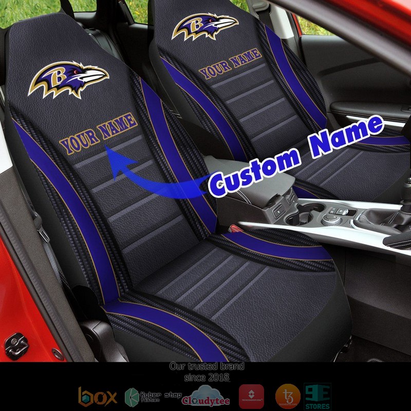 Personalized_Baltimore_Ravens_Black_Navy_Car_Seat_Covers_1