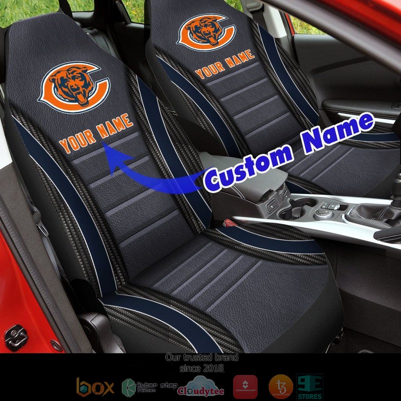 Personalized_Chicago_Bears_Dark_Car_Seat_Covers_1
