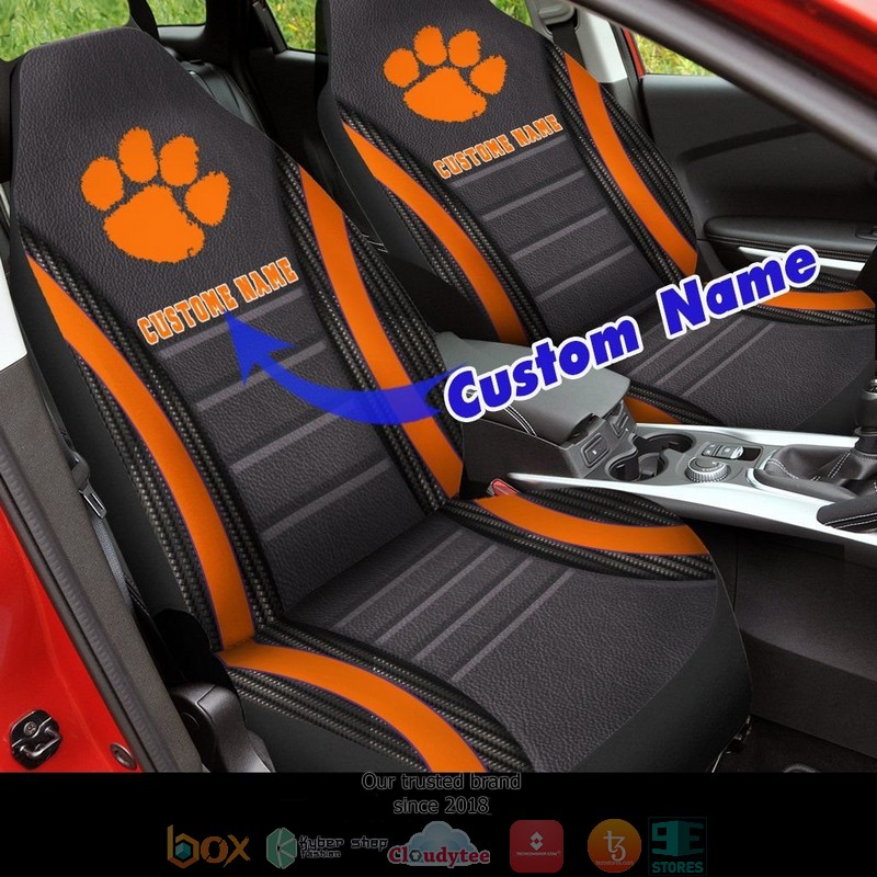Personalized_Clemson_Tigers_NCAA_football_Custom_Car_Seat_Covers