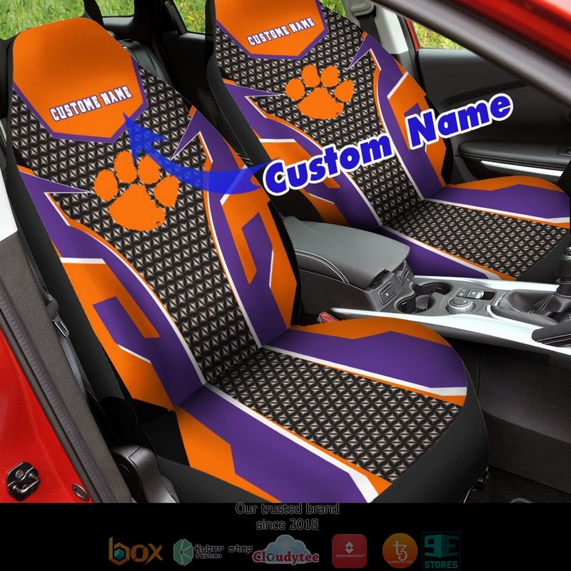 Personalized_Clemson_Tigers_NCAA_football_Custom_Car_Seat_Covers_1