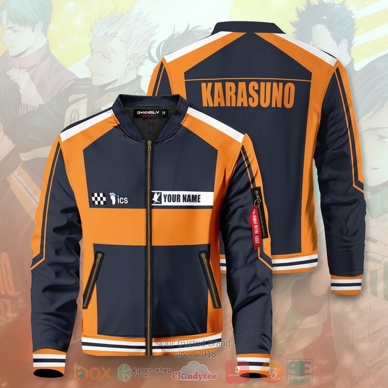 Personalized_F1_Karasuno_custom_bomber_Jacket_1