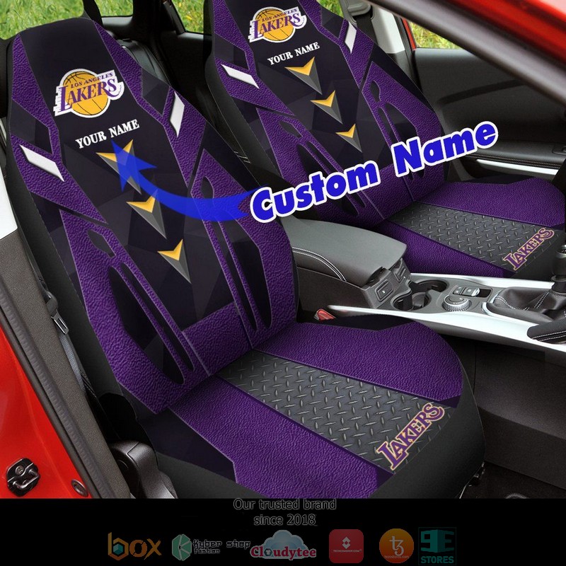 Personalized_Los_Angeles_Lakers_NBA_Custom_purple_Car_Seat_Covers_1