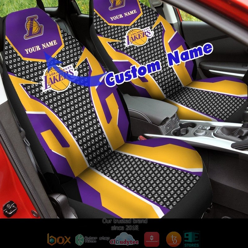 Personalized_Los_Angeles_Lakers_NBA_Custom_purple_yellow_Car_Seat_Covers