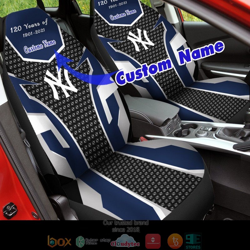 Personalized_New_York_Yankees_120_years_of_1901_-_2021_Car_Seat_Covers_1