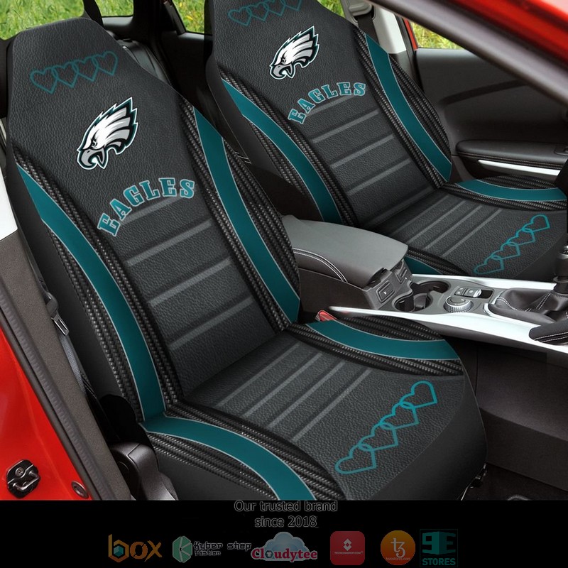 Philadelphia_Eagles_NFL_logo_midnight_green_Car_Seat_Covers