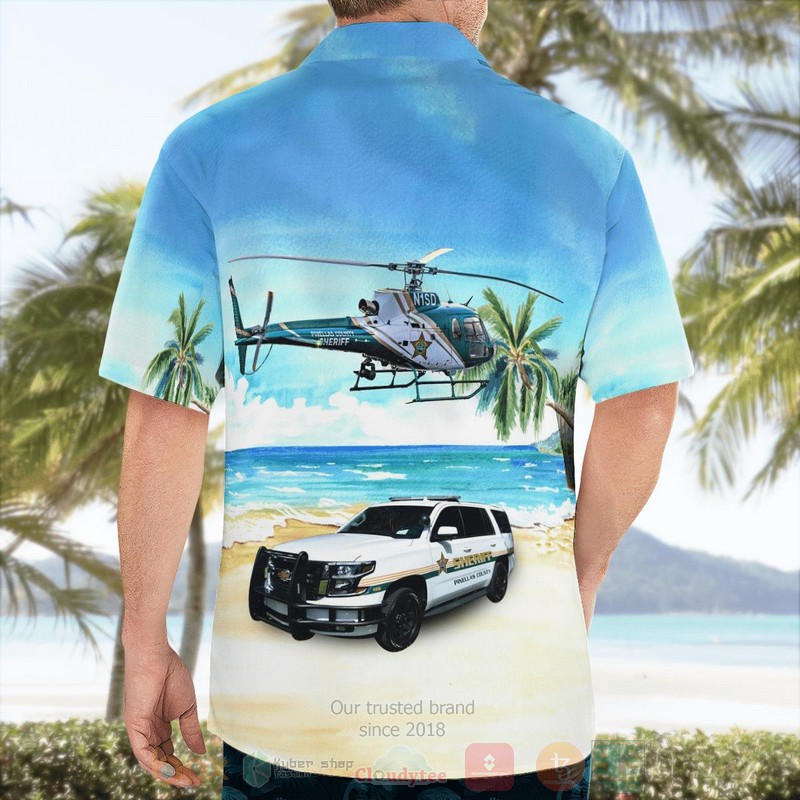Pinellas_County_Florida_Pinellas_County_office_Chevy_Tahoe_And_Helicopter_Hawaiian_Shirt_1