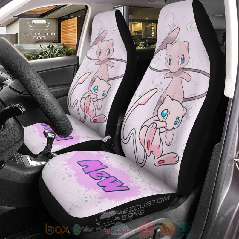 Pokemon_Mew_Anime_Car_Seat_Cover