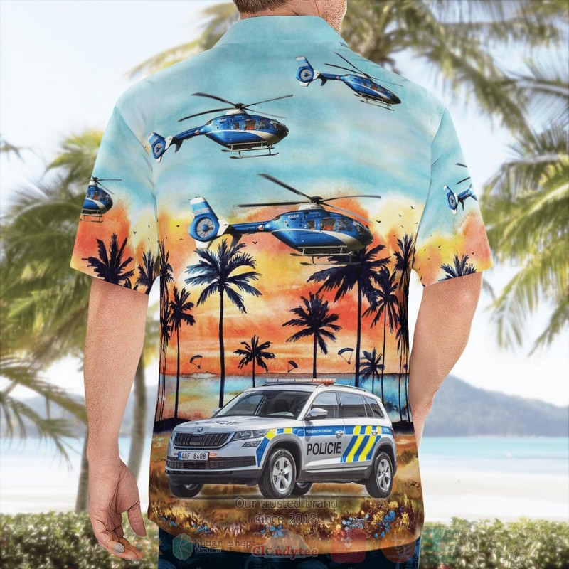 Police_of_the_Czech_Republic_A_koda_Kodiaq_Car_And_Eurocopter_EC135T2_Hawaiian_Shirt_1