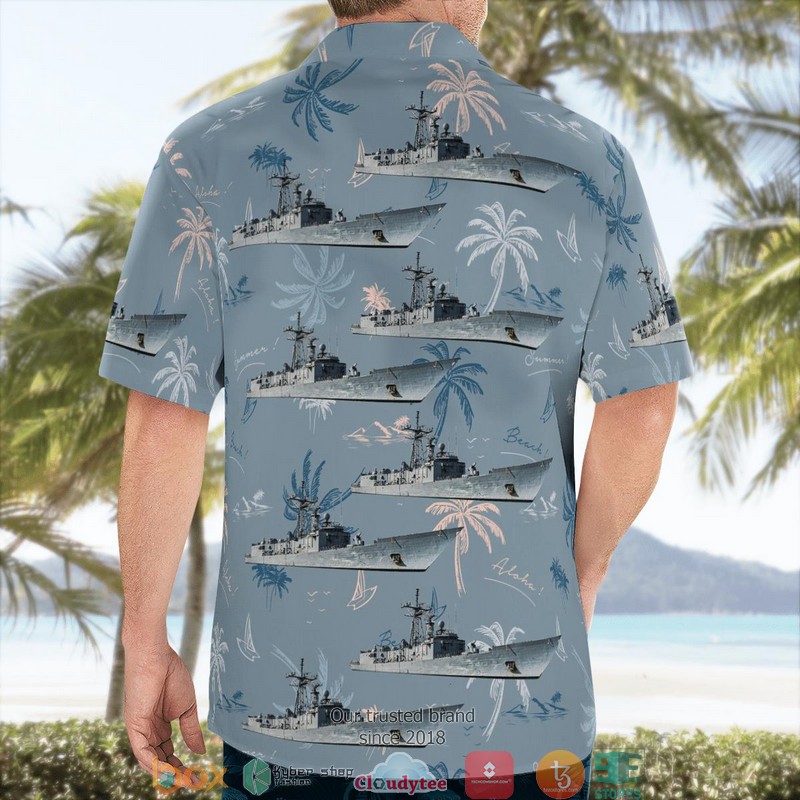 Polish_Navy_ORP_General_Kazimierz_Pulaski_3D_Hawaii_Shirt_1