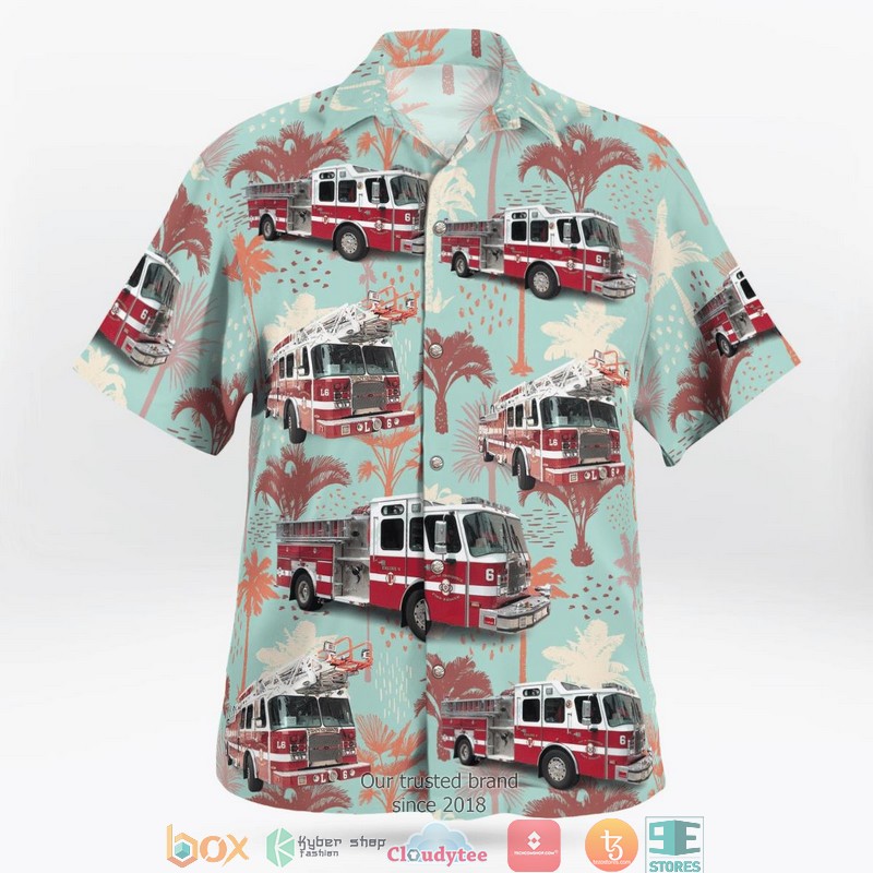 Providence_Fire_Department_-_Engine_6_Rescue_2_3D_Hawaii_Shirt_1