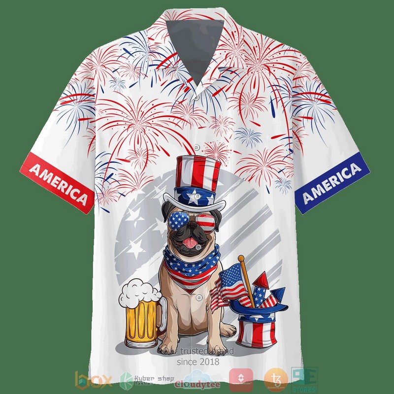 Pug_United_States_Flag_Independence_Day_Is_Coming_Hawaiian_Shirt_Shorts