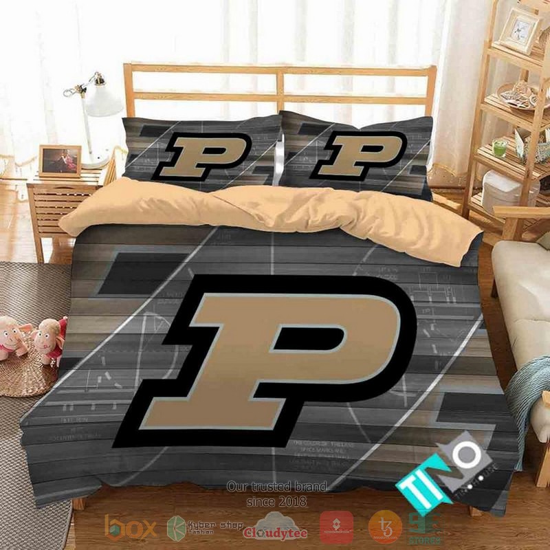 Purdue_Boilermakers_Logo_NCAA_Bedding_Set