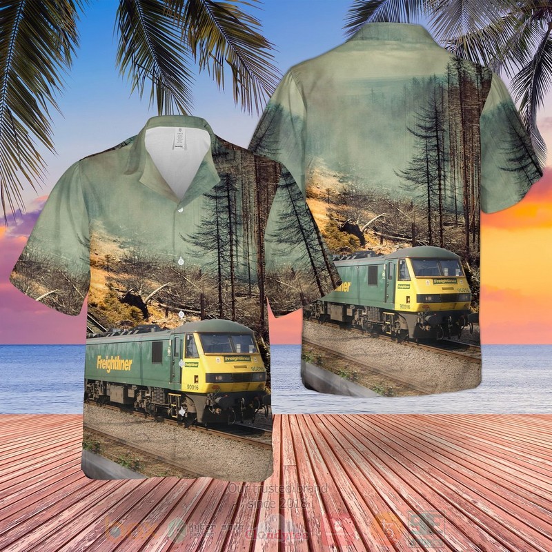 Freightliner_Class_90_Locomotive_Train_Hawaiian_Shirt