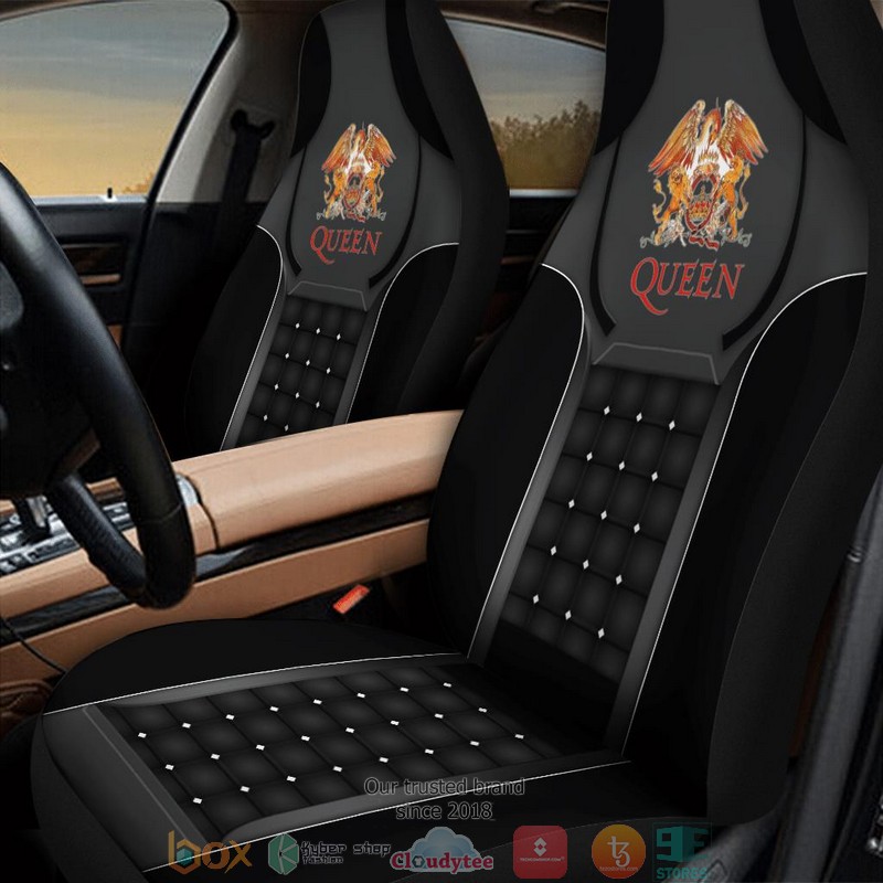 Queen_Band_Black_Car_Seat_Covers