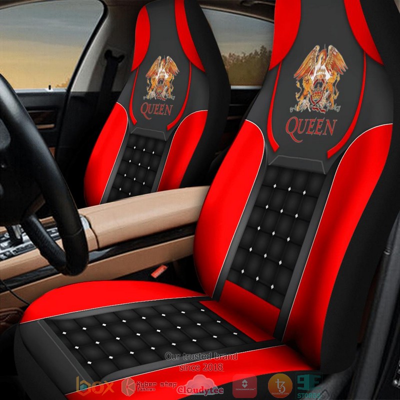 Queen_Band_Red_Car_Seat_Covers