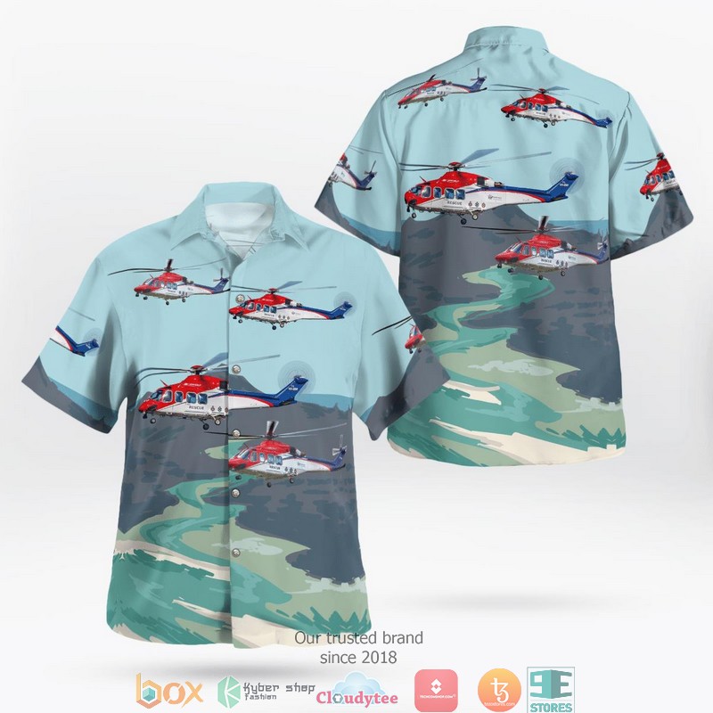 Queensland_Air_Ambulance_AgustaWestland_AW139_Helicopter_Hawaii_3D_Shirt