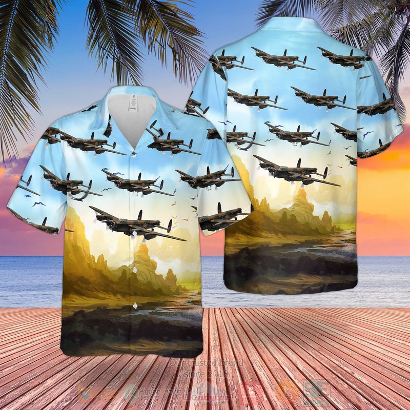 RAF_Avro_Lancaster_B.III_The_Dambusters_Hawaiian_Shirt