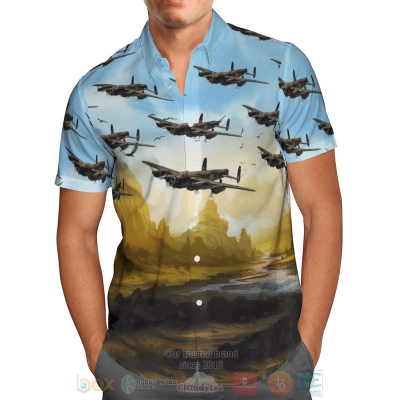 RAF_Avro_Lancaster_B.III_The_Dambusters_Hawaiian_Shirt_1