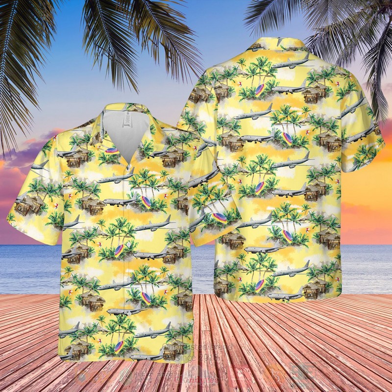 RAF_Boeing_P-8A_Poseidon-MRA1_Hawaiian_Shirt_Short