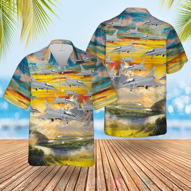 RAF_Eurofighter_Typhoon_T3_Hawaiian_Shirt_Short