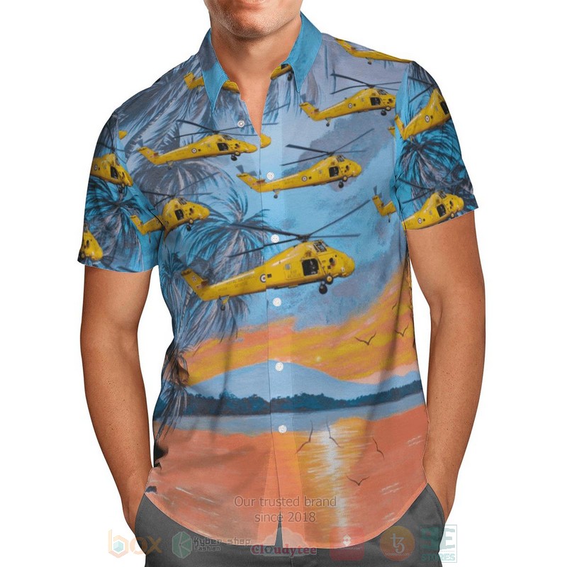 RAF_Historical_Westland_Wessex_Search_And_Rescue_Hawaiian_Shirt_1
