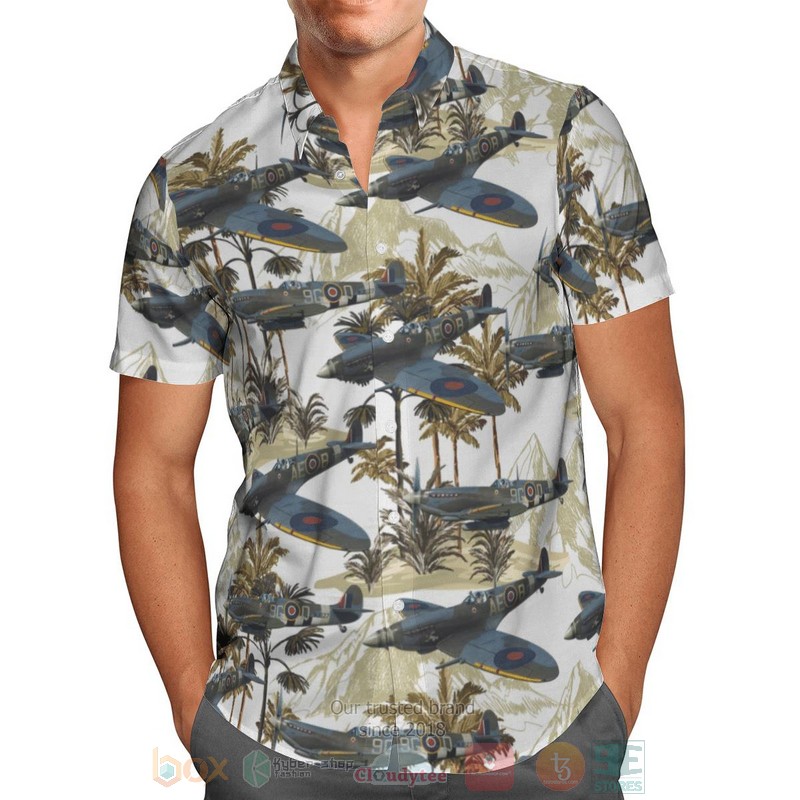 RCAF_Supermarine_Spitfire_Hawaiian_Shirt_1