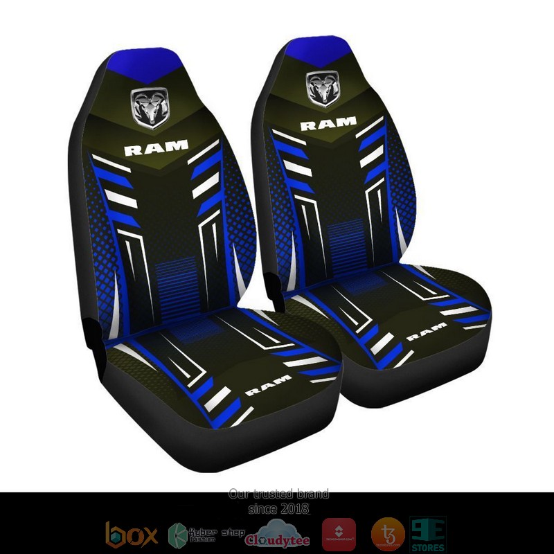 Ram_Dodge_black_blue_Car_Seat_Covers_1