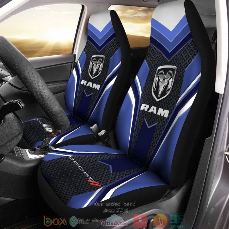 Ram_Truck_Navy_black_Car_Seat_Covers