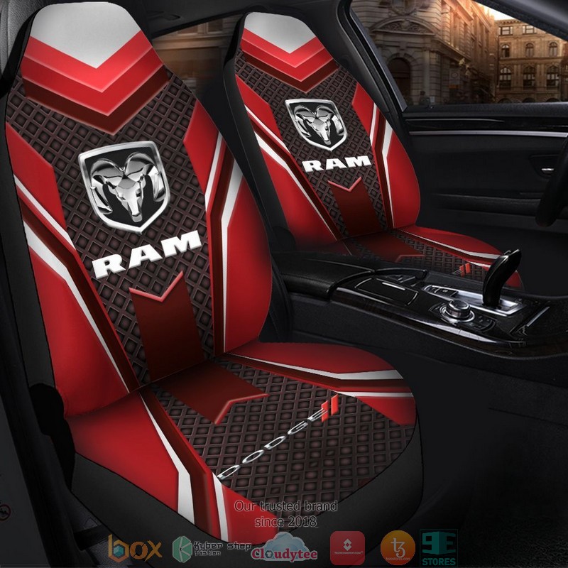 Ram_Truck_Red_Car_Seat_Covers_1