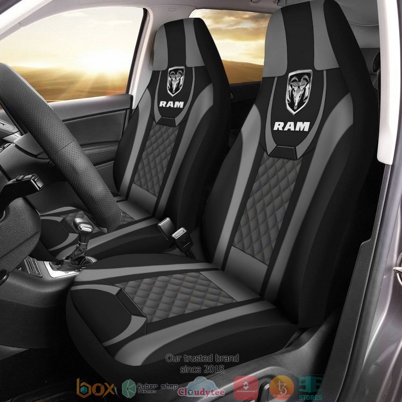Ram_Truck_grey_Car_Seat_Covers