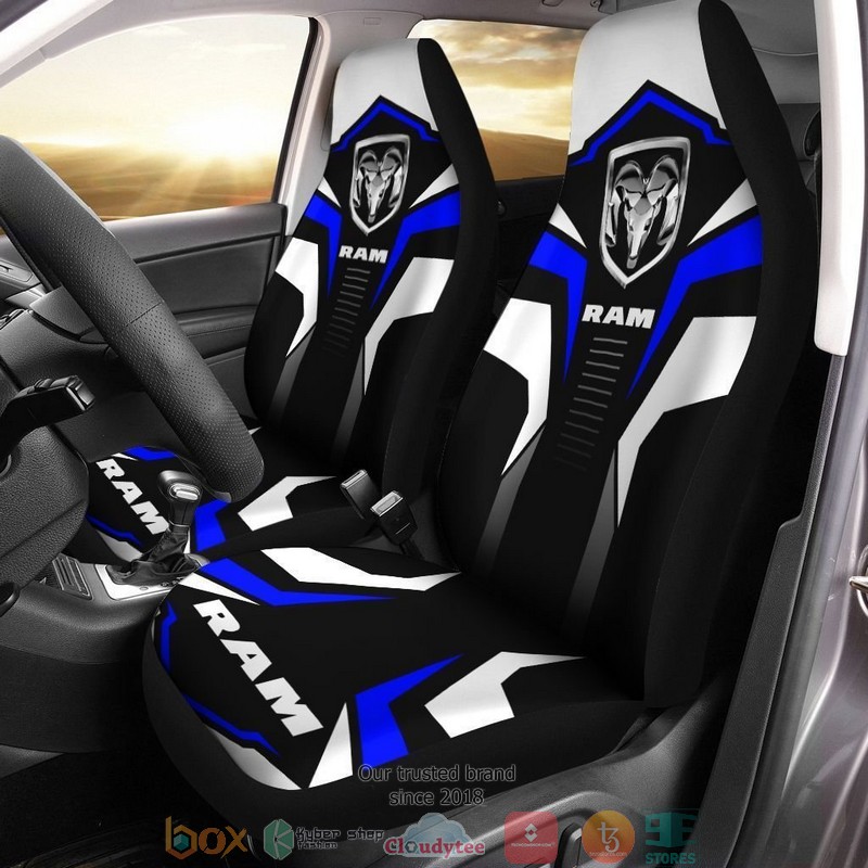 Ram_Truck_white_black_Car_Seat_Covers