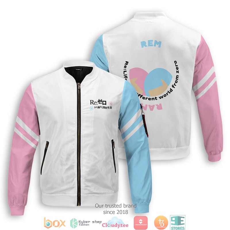 Re_Zero_Rem_Ram_Bomber_Jacket