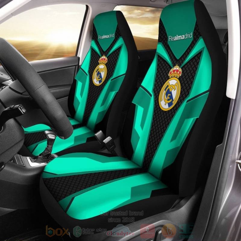 Real_Madrid_Green_Car_Seat_Cover