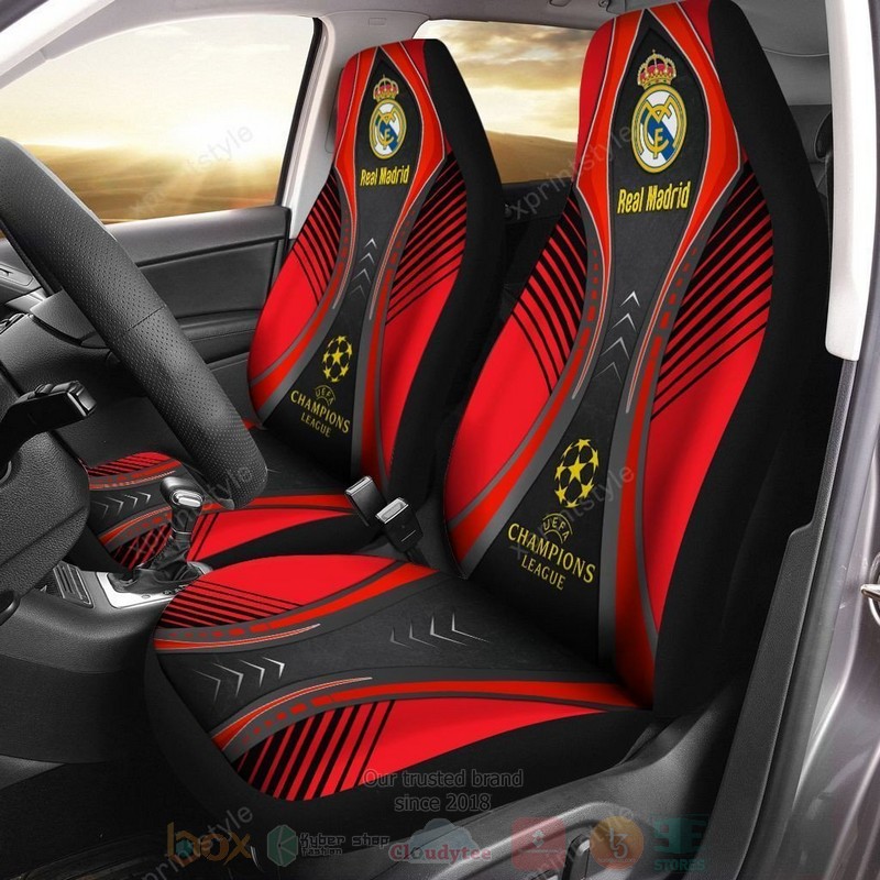 Real_Madrid_Red-Black_Car_Seat_Cover