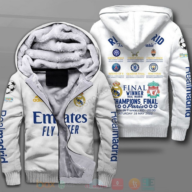 Real_Madrid_The_Road_To_Paris_Champions_3D_Fleece_Hoodie