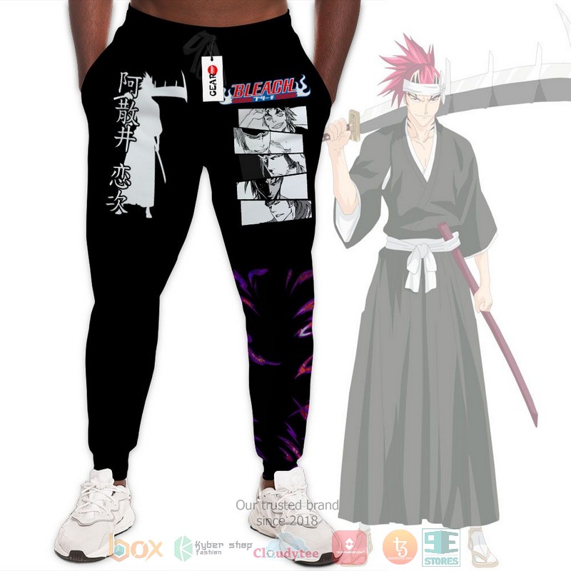 Renji_Abarai_Anime_Bleach_Jogger_longpants